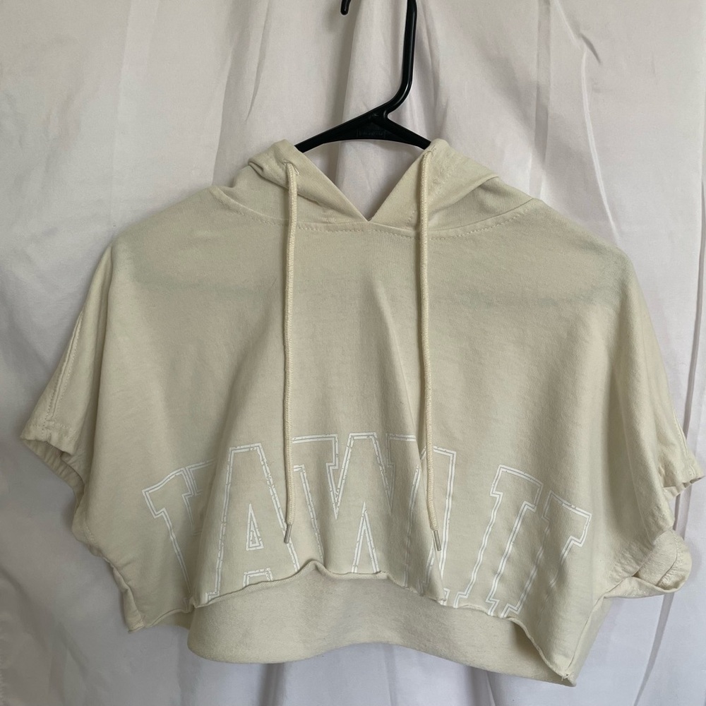 Cropped hoodie